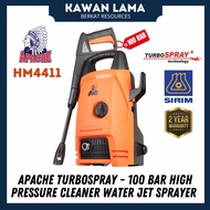 APACHE TurboSpray️ HM4411 Water Jet High Pressure Cleaner 110bar