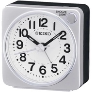 SEIKO Desk Alarm Clock With Snooze &amp; Light QHE118S