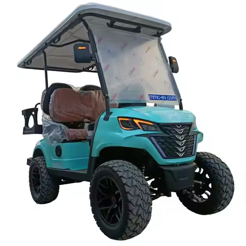 Sale New Lifted 4 Passenger 4 Seats Golf Car Brand 4 Wheel 72V 60V 48V Electric Club Car Golf Cart