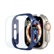 Ốp PC Kèm Dán Màn Hình Cường Lực Cho Apple Watch Ultra 49mm