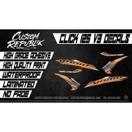 Honda Click 125 V3 VARIO Decals Set