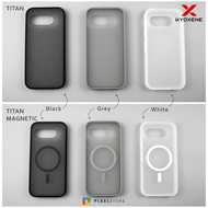 KYOXENE TITAN Drop Protection Hybrid Case Magnetic Charging Compatible Pixel 9a 9 9Pro 9ProXL