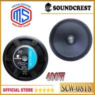 Speaker 18" inch Soundcrest SCW-0818 400W (2pcs)