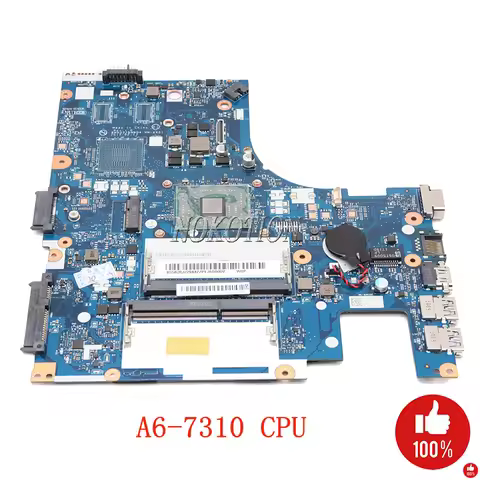 NOKOTION 5B20J22944 For Lenovo G41-35 G40-45 14 inch laptop motherboard DDR3 A6-7310 CPU BMWQ3 BMWQ4