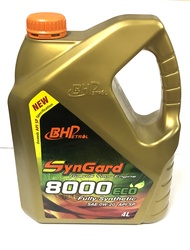 4 LITER BHP 0W20 FULLY SYNTHETIC ENGINE OIL. 4L SYNGARD 8000 ECO 0W-20 . API:SP