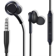 Nylon Braided Wired Earphone 3.5mm Jack With Mic 10mm Driver HiFi Bass Compatible Android iPhone