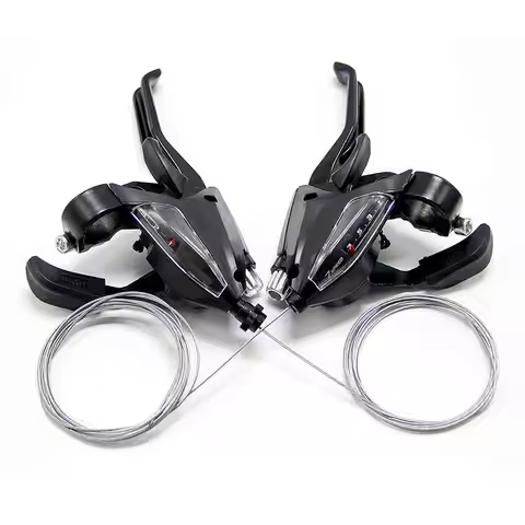 Bike Shifter ST-EF500 3x7 Speed Shift/Brake Lever Combo Set ST-EF500 Mountain Bike Conjoined DIP For