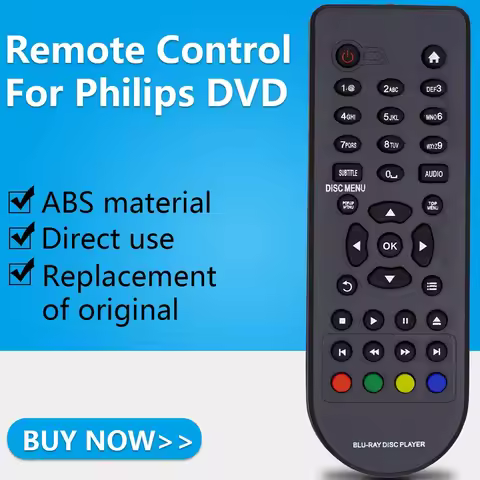 ZF For Philips Blu-ray DVD Remote Control BDP2900 BDP2930 BDP1300