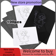 100 Sheets Club Carbon Paper Black/Blue Copy Paper Film Carbon For Copying