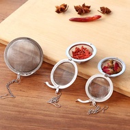 1PC Stainless Steel Seasoning Ball Tea Strainer / Fine Mesh and Uniform Taste Solid Spice Residue Fi