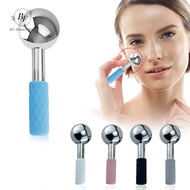 【BF】Beauty Ice Ball Cold Hot Stainless Steel Facial Roller Skin Beauty Spa Cooling Globe Massage Bal