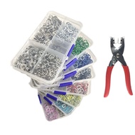 Ready Stock wholesale 9.5MM metal Five-claw buckle color Children's Snap Button Button+Hand Pressure