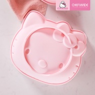 แม่พิมพ์ซิลิโคนทำเค้กลาย Hello Kitty 4 6 8นิ้วแม่พิมพ์เค้กพุดดิ้งเฮอร์ริเคนอบมูส KT7044/KT7045/KT704
