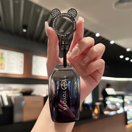 [READY STOCK]TPU car key Case Cover for Toyota Innova Zenix Fortuner Alphard Hilux Revo Gradient col