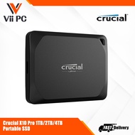 Crucial X10 Pro 1TB/2TB/4TB Portable SSD