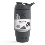 Pursuit Shaker Bottle Insulated Stainless Steel Water Bottle and Blender Cup, 550ml, Graphite