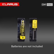 Klarus CH1 Smart Li-ion Battery Charger with Power Bank Function for 18650 / 26650 / 16340 / 14500 /