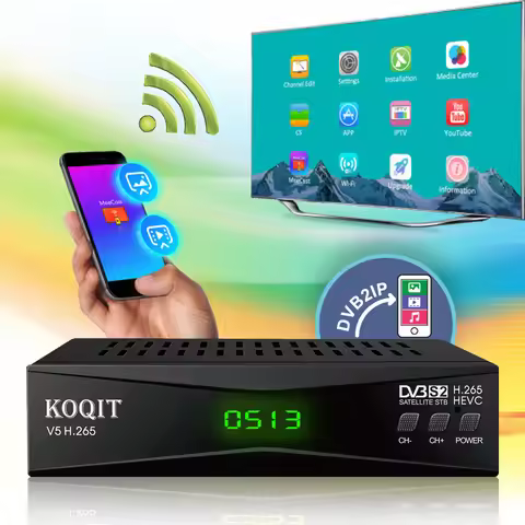 Europe Satellite Tv Receiver Free Satellite Decoder Satellite Receiver DVB-S2/S Digital Converter Sa