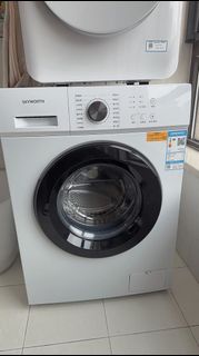 7公斤滾筒全自動變頻超薄嵌入抗菌除蟎高溫煮洗家用洗衣機 7kg drum fully automatic inverter ultra-thin built-in antibacterial mite