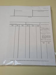 File Brown Paper File 355x500mm 140gsm / Minute File (Thick) / Finepap White Card File AM435 13"x23.