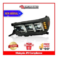 TOYOTA HILUX VIGO REVO 2015-2020 PROJECTOR LED HI-LO BEAM SEQUENTIAL SIGNAL WELCOME LIGHT HEADLAMP