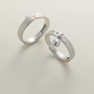 New Cute Cat Open Ring Size Adjustable Cat Ear Bell Ring