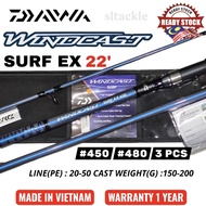 DAIWA 22 WINDCAST SURF EX SURF FISHING ROD