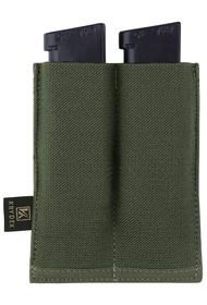 Molle Double Pistol Mag Pouch Speed Pistol Magazine Holder for 9mm .45 .40 Magazine