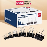 Deli Document Paper Clips - 12 Butterfly Clips Student Stationery - EZ66/ EZ65/ EZ64/ EZ63/ EZ62/ EZ