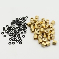 DX4 DX5 Ink Damper Copper Screw With Seal Ring For Eco Solvent Printer Printhead