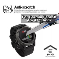 TEMPERED GLASS Garmin Fenix 8 43mm 47mm 51mm Standard Sapphire Solar Protector