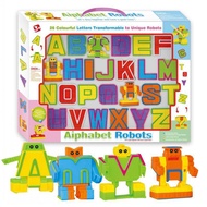 26 pcs ALPHABET ABC TRANSFORMERS ROBOT ROBOTS TOY TOYS