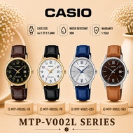 CASIO MTP-V002L MTP-V002GL MTP-V002D MTP-V002 ANALOG MAN WATCH QUARTZ DATE DISPLAY CASIO WATCH JAM C