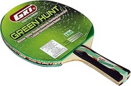 GKI Green Table Tennis Racquet - Green Rubber, Speed 92, Spin 90, Control 96, Approved by TTFI