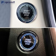 【OMALL】 Car Inner Start Stop Engine Power Button Switch Sequins Protect Cover For Toyota Camry CHR 2