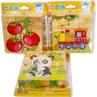 9PC PICTURE CUBE BLOCK PUZZLE