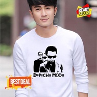 Depeche Mode Long Sleeve T-Shirt 100% Cotton Combed 30s