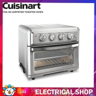 CUISINART AIRFRYER TOASTER OVEN TOA-60 / TOA60HK SILVER