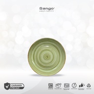 Sango Java Meadow Green Coupe Plate 18cm Coupe Plate Ceramic Hotel Restaurant Cafe