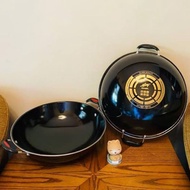 Jumbo Teflon Wok, THICK, FIRE RESISTANT, NON-STICK, Frying Pan, Wok Pan, Pot, Teflon Frying Pan