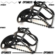 OPTIMISTIVF Shoes Crampons, Shoe Covers Anti-Slip Ice Gripper Spike,  Universal Walking Cleats Spike