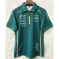 Aston Martin Aramco Cognizant F1 2025 2026 Team Polo Shirt