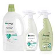PiPPER STANDARD - 【3件裝F】家居全面抗菌套裝｜天然地板清潔劑、多功能清潔劑、抗菌浴廁清潔劑