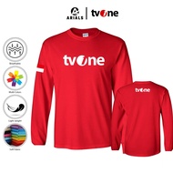 Arials Kaos Baju Lengan Panjang Crew TVOne