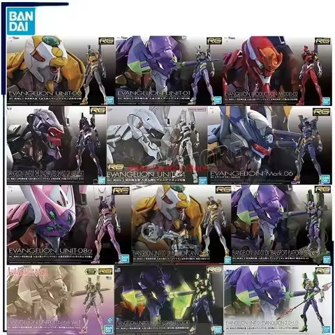 Original Genuine RG Evangelical-IUT -00 -01 -02 -02 -03 -04 -04 -06 -08 Bandai Anime Model TOYS TOYS