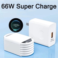 For 70 80 90 Pro 66W Super Fast Charger 11V6A USB Type C Cable for Honor 50 60 SE Magic VS Fold V2 3