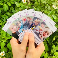 8pcs/set Kpop BTS INS Card BTS Member PVC Clear Photo Card JK V SUGA Transparent Photocard Cards BT2