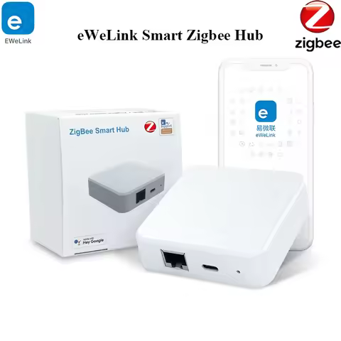 eweLink Smart Zigbee Gateway WiFi Gateway Wireless Smart Bridge APP Remote Control Connects to All E