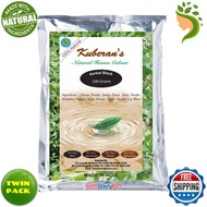 Kuberan's Herbal Black Henna Powder 100g [Twin Pack] 100% Natural