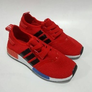 MERAH HITAM Adidas NMD Junior Children's Sneakers Black Pink Red Navy